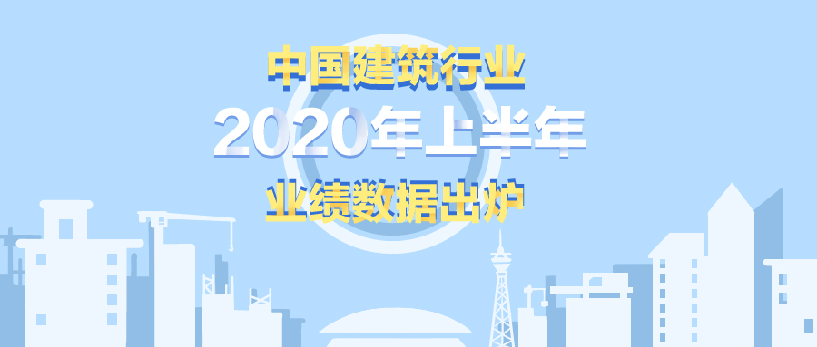 報告出爐 | 2020年上半年建筑行業整體穩中有升